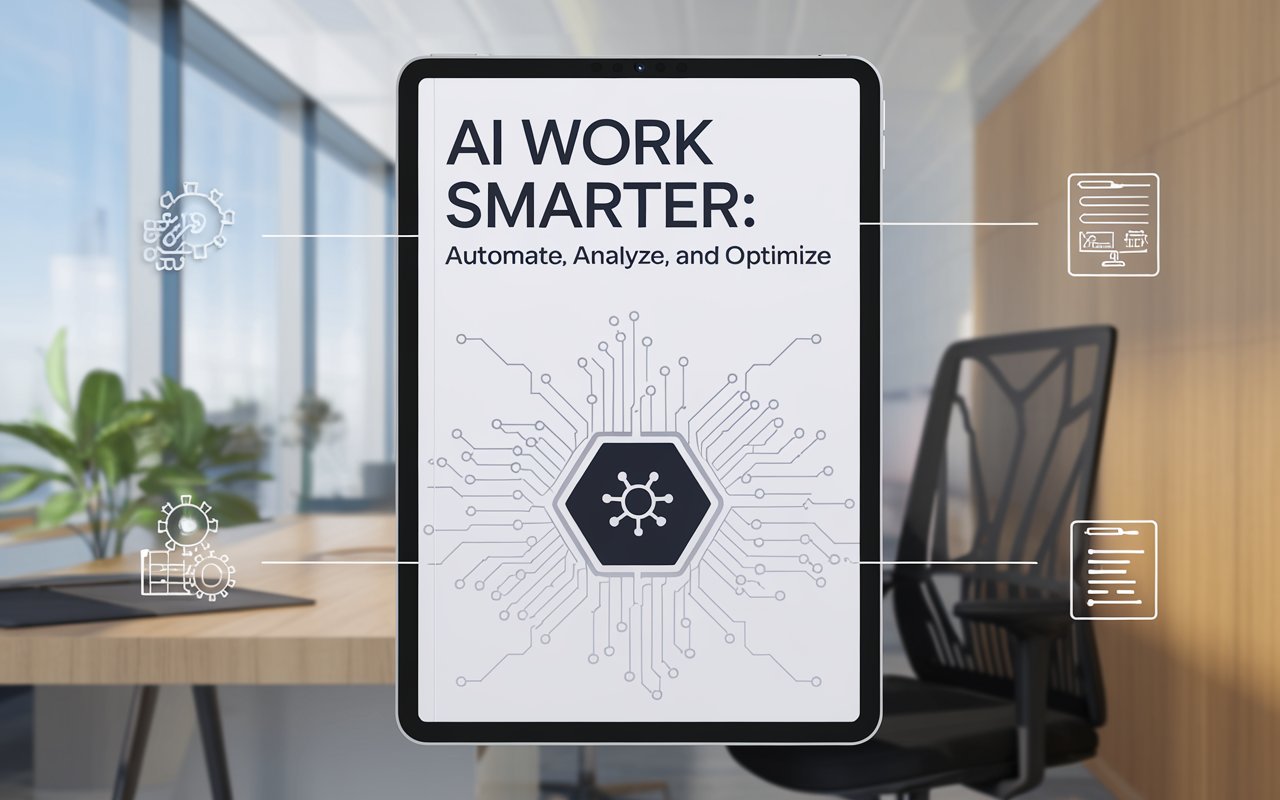 AI Work Smarter: Automate, Analyze, and Optimize