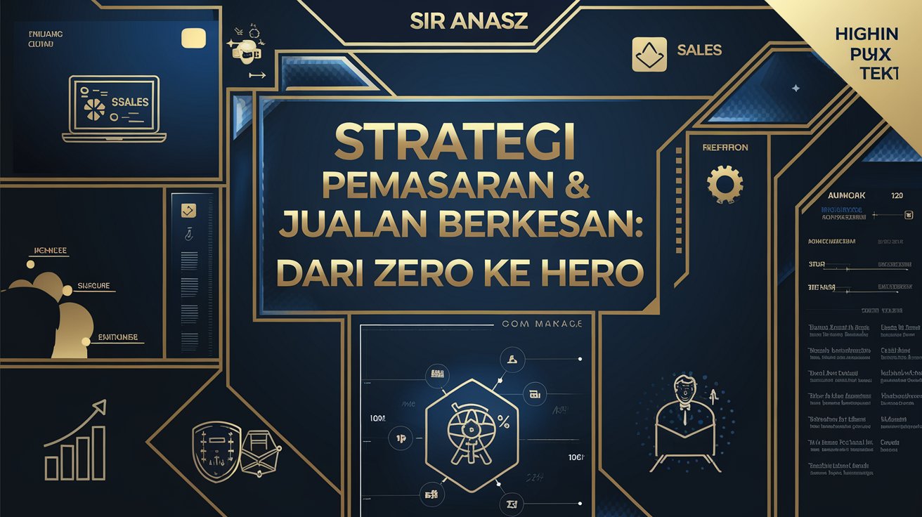 Strategi Pemasaran & Jualan Berkesan: Dari Zero ke Hero