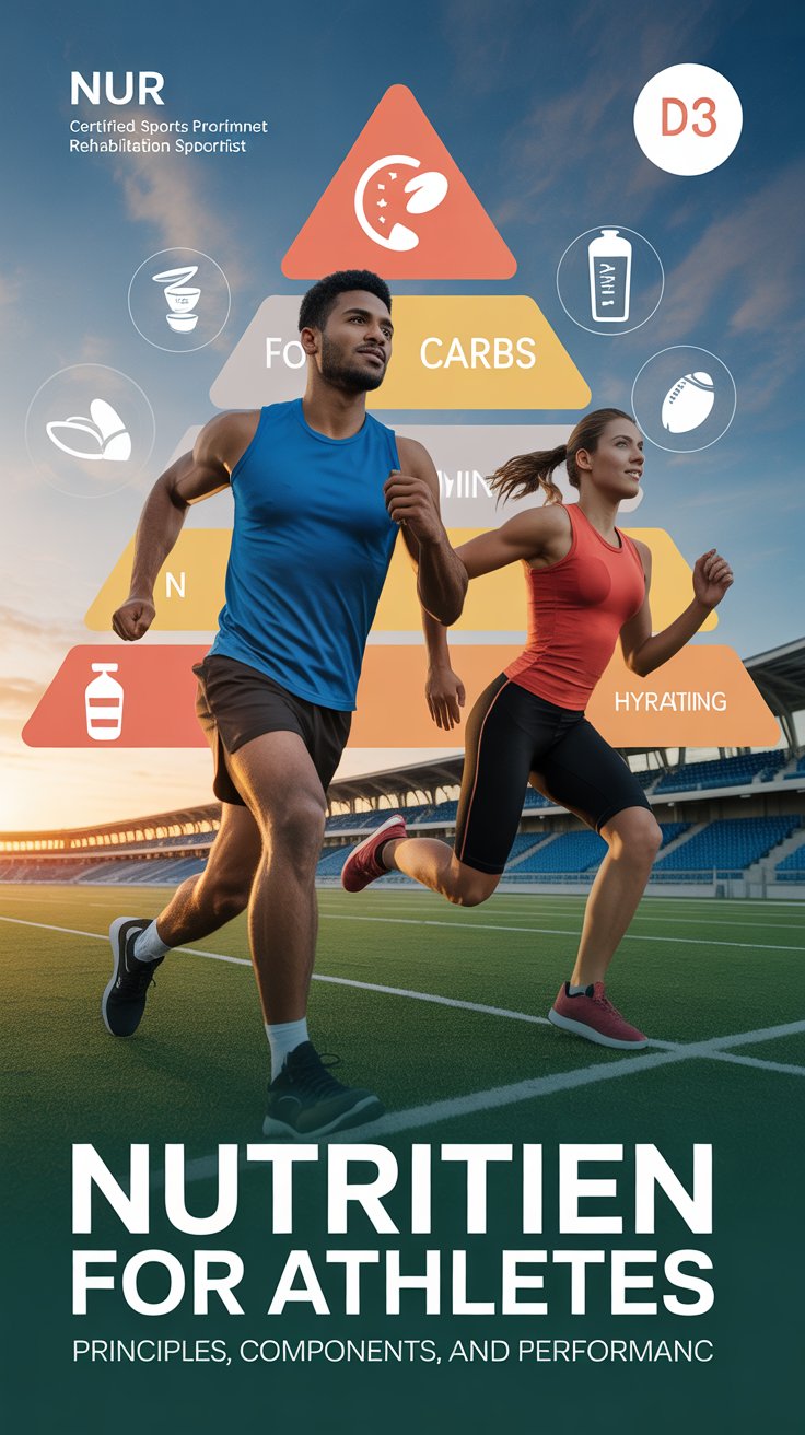 Nutrition for Athletes: Principles, Components, and Performance